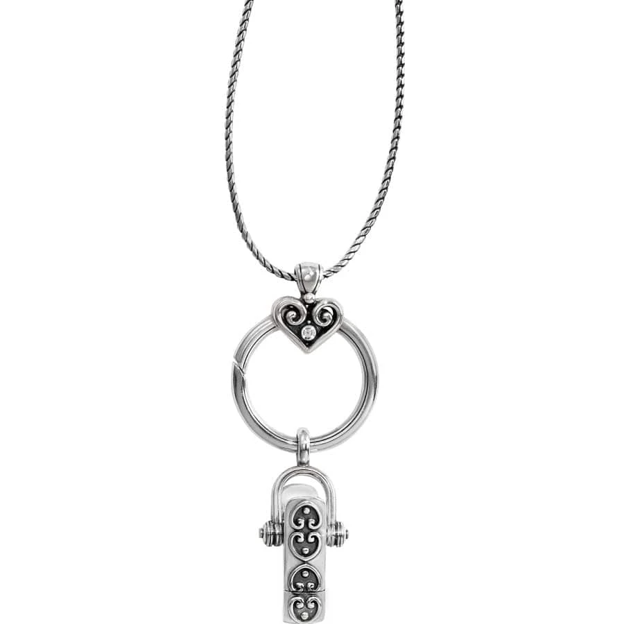 Alcazar Charm Badge Clip Necklace 2 Alcazar Charm Badge Clip Necklace - Image 2