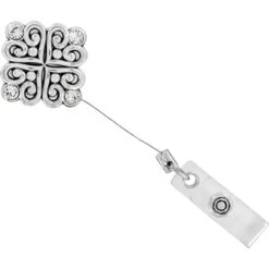 Alcazar Clip-On Badge Clip -Fashion Accessories Store alcazar clip on badge clip silver 2 9b0c55c6 fd43 4d50 a853 e5b7da1fd423