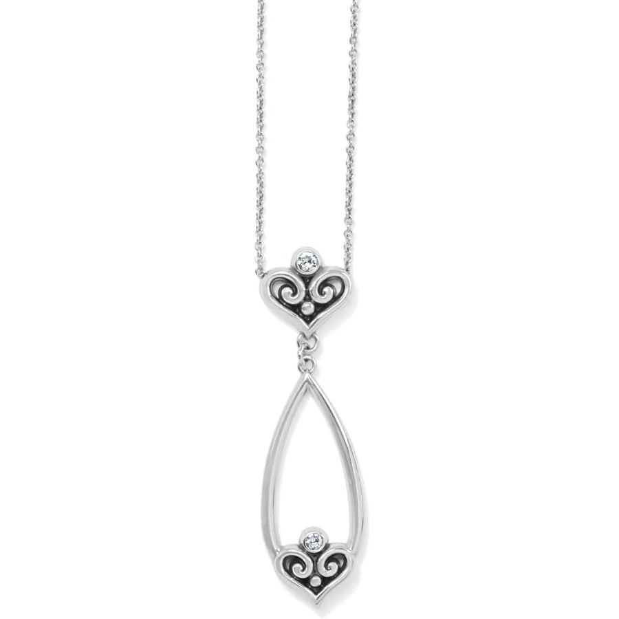 Alcazar Heart Teardrop Necklace 1 Alcazar Heart Teardrop Necklace