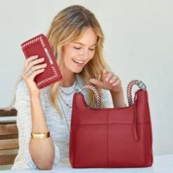 Bellaire Rockmore Wallet -Fashion Accessories Store bellaire rockmore wallet lipstick 3