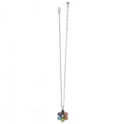 Bellissima Fiore Reversible Necklace -Fashion Accessories Store bellissima fiore reversible necklace silver multi 2
