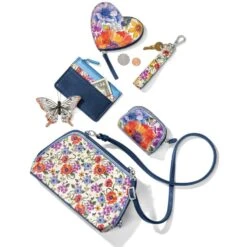 Blossom Hill Butterfly Loop Key Fob -Fashion Accessories Store blossom hill butterfly loop key fob multi 2