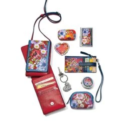 Blossom Hill Rouge Metal Card Case 5 Blossom Hill Rouge Metal Card Case -Fashion Accessories Store blossom hill rouge metal card case poppy 2