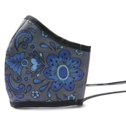 Blue Floral Face Mask (2 Pack) 7 Blue Floral Face Mask (2 Pack) -Fashion Accessories Store blue floral face mask 2 pack multi 2