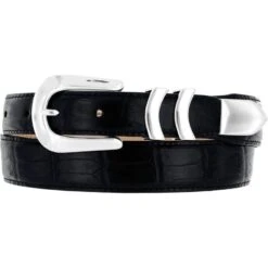 Catera Taper Belt -Fashion Accessories Store catera taper belt black 0