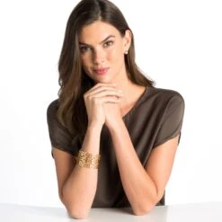 Christo Lyon Wide Cuff Bracelet 8 Christo Lyon Wide Cuff Bracelet -Fashion Accessories Store christo lyon wide cuff bracelet gold 2 c7c8a933 cc90 45dc 8742 07e8793e11e4