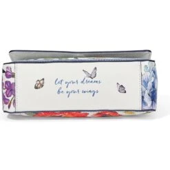 Clarette Flap Cross Body Bag -Fashion Accessories Store clarette flap cross body bag white multi 3