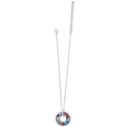 Colormix Reversible Necklace -Fashion Accessories Store colormix reversible necklace silver multi 2