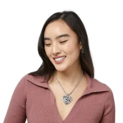 Contempo Heart Necklace 10 Contempo Heart Necklace -Fashion Accessories Store contempo heart necklace silver 4 38602b65 8dd8 4f36 a7e7 603fbdaf3ae7