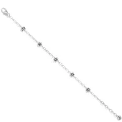 Fashion Accessories Store -Fashion Accessories Store daisy chain anklet silver 1