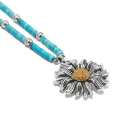 Daisy Dee Turquoise Necklace 8 Daisy Dee Turquoise Necklace -Fashion Accessories Store daisy dee turquoise necklace silver turquoise 3