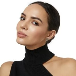 Dynasty Sol Post Earrings -Fashion Accessories Store dynasty sol post earrings silver siam 1