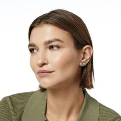 Dynasty Sol Post Earrings -Fashion Accessories Store dynasty sol post earrings silver 1