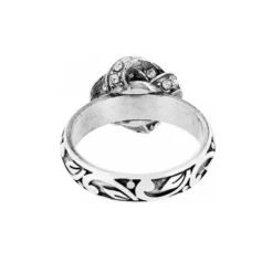 Eternity Knot Ring -Fashion Accessories Store eternity knot ring silver 3