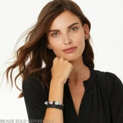 Fashionista Black Hearts Bead 5 Fashionista Black Hearts Bead -Fashion Accessories Store fashionista black hearts bead silver multi 2 10f691d7 56bc 4254 90de 73508dba2aec