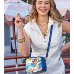 Fashionista Santorini Camera Bag -Fashion Accessories Store fashionista santorini camera bag multi 3