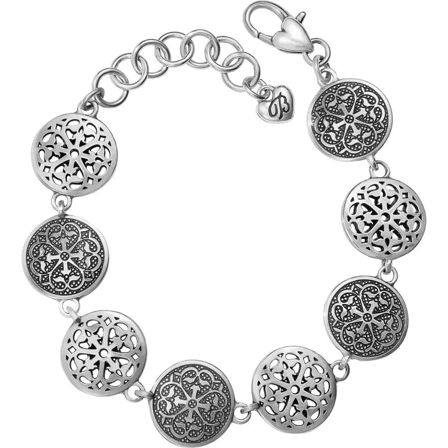 Ferrara Medallion Link Bracelet 1 Ferrara Medallion Link Bracelet
