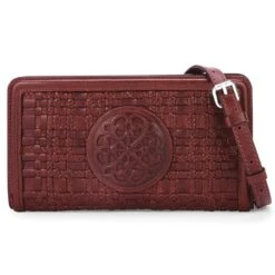 Ferrara Montecito Zip Wallet -Fashion Accessories Store ferrara montecito zip wallet garnet 0