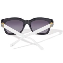 Ferrara Two Tone Sunglasses -Fashion Accessories Store ferrara two tone sunglasses black white 2