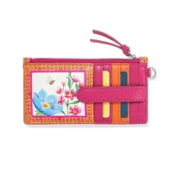 French Garden Card Pouch -Fashion Accessories Store french garden card pouch multi 2