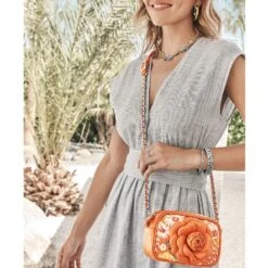 French Garden Rosie Camera Bag 9 French Garden Rosie Camera Bag -Fashion Accessories Store french garden rosie camera bag multi 4