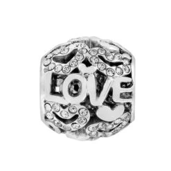 Full Of Love Charm Bracelet -Fashion Accessories Store full of love charm bracelet silver 3 f115b5d8 c361 41b0 8006 c42a8e37e0a2