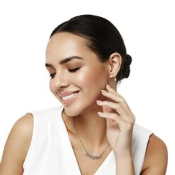 Illumina Lights Allure Bar Necklace -Fashion Accessories Store illumina lights allure bar necklace silver 3