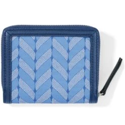 Interlok Braid Medium Wallet -Fashion Accessories Store interlok braid medium wallet french blue 2