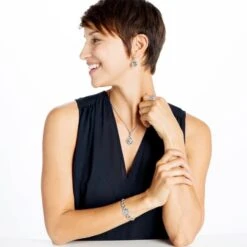 Interlok Petite Necklace -Fashion Accessories Store interlok petite necklace silver 5