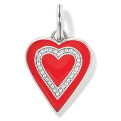 Love And Cherish Necklace -Fashion Accessories Store love and cherish necklace silver red 2 8ca6a096 f33d 4a82 93cb 52dcc739ce62