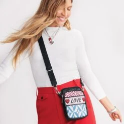 Love Me Do Utility Bag 9 Love Me Do Utility Bag -Fashion Accessories Store love me do utility bag multi 5