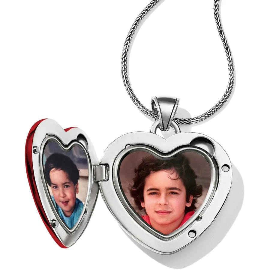 Loving Heart Convertible Locket Necklace 2 Loving Heart Convertible Locket Necklace - Image 2