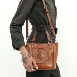 Lucca Cross Body Bag -Fashion Accessories Store lucca cross body bag cognac 4
