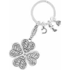 Lucky Clover Heart Key Fob 5 Lucky Clover Heart Key Fob -Fashion Accessories Store lucky clover heart key fob silver 2 e7fd2de1 7636 43c9 8e1f 9b576c1222bd