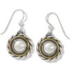 Meridian Golden Pearl French Wire Earrings