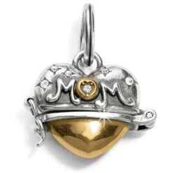 Mother's Love Heart Charm -Fashion Accessories Store mother s love heart charm silver gold 2 dda9ac2c a882 4a6b 9d0b 4fbdbf640e81