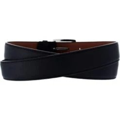 Norton Dress Satin Buckle Belt -Fashion Accessories Store norton dress satin buckle belt black 1