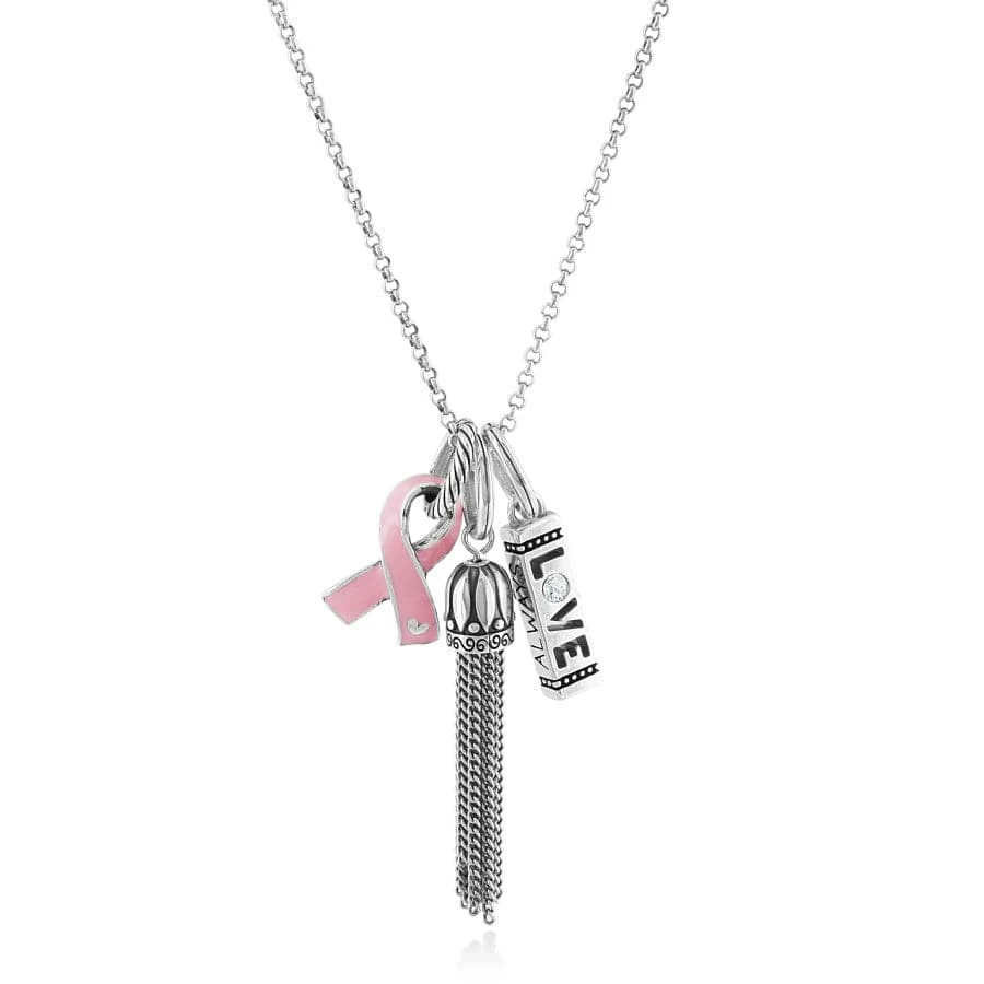 Power Of Pink Love Necklace 1 Power Of Pink Love Necklace