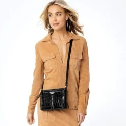 Pretty Tough City Organizer 29 Pretty Tough City Organizer -Fashion Accessories Store pretty tough city organizer black croco 4