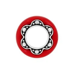 Primavera Spacer -Fashion Accessories Store primavera spacer silver red 1