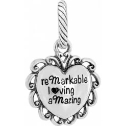 Remarkable Heart Charm -Fashion Accessories Store remarkable heart charm silver 2 1e1e9c85 7de2 454f 8eaa 3f9af1b3845d