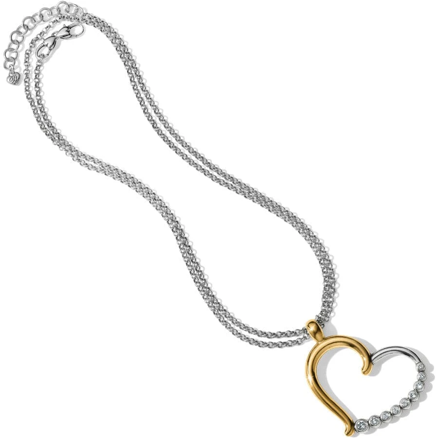 Sparkle Heart Convertible Necklace 3 Sparkle Heart Convertible Necklace - Image 3