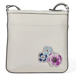 Terracina Messenger Bag -Fashion Accessories Store terracina messenger bag white multi 2