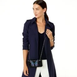 Wild Garden Beaded Clutch Wallet -Fashion Accessories Store wild garden beaded clutch wallet black multi 4 65b2b21f 0595 4fd6 adb3 43af59f4453f