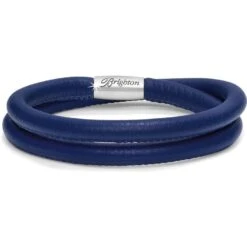 Woodstock Double Bracelet -Fashion Accessories Store woodstock double bracelet navy 1 001dde95 17fc 4031 8280 243a85f994e9